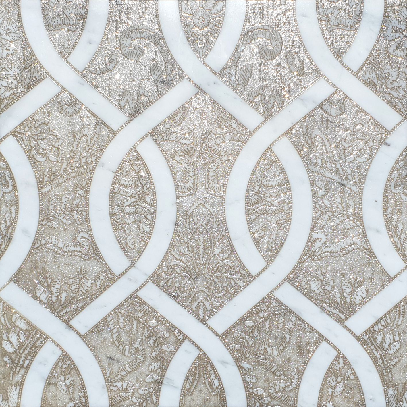 ASTER OLD S BIANCO CARRARA OLD SILVER POWDER DIM.CM. 80X80X1