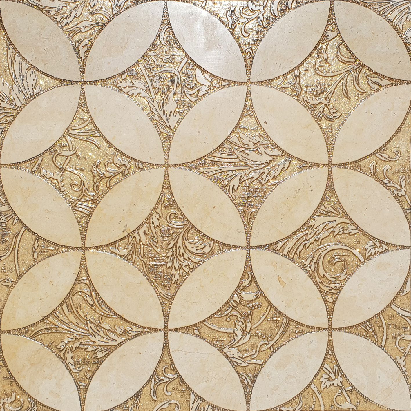 LUMEN ROYAL BEIGE OLD G GOLD POWDER CM 80X80X1
