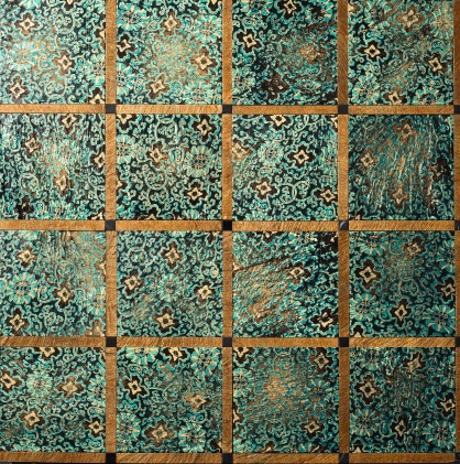 ALFA CENTAURI MOSAIC TS ARDESIA 14,8X14,8X1 CM ARDESIA 14,8X1,5X1 CM NERO MARQUINIA 1,5X1,5X1 CM