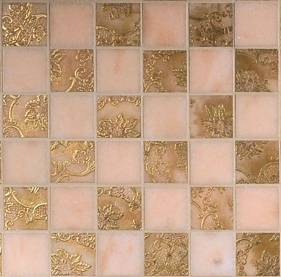 ALFA ERIDANI TS CM 30,5X30,5X1 ROSA PORTOGALLO GOLD