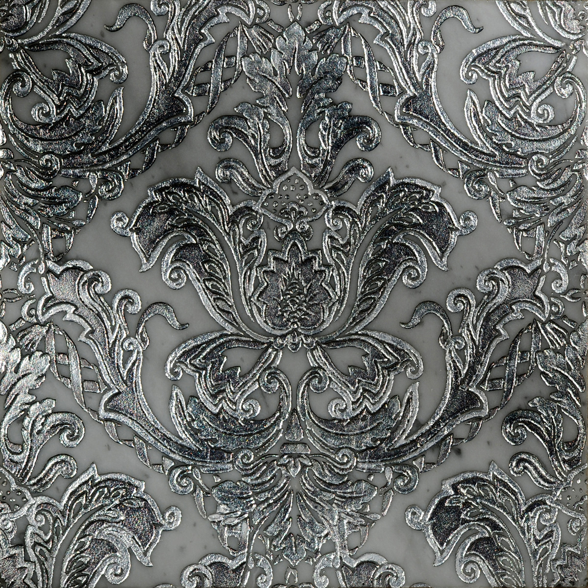 ALTAIR T Cm 30,5x30,5x1 Bianco Carrara Silver