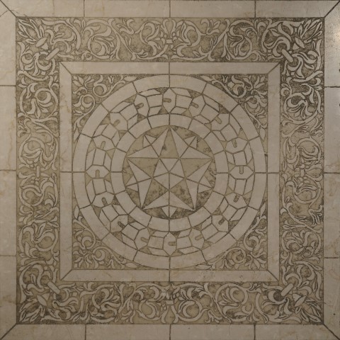 CATTEDRALE M1020 CM 40X40X1 BOTTICINO