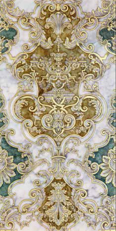 HOPERA TS Cm 30,5x61x1 Bianco Carrara Gold