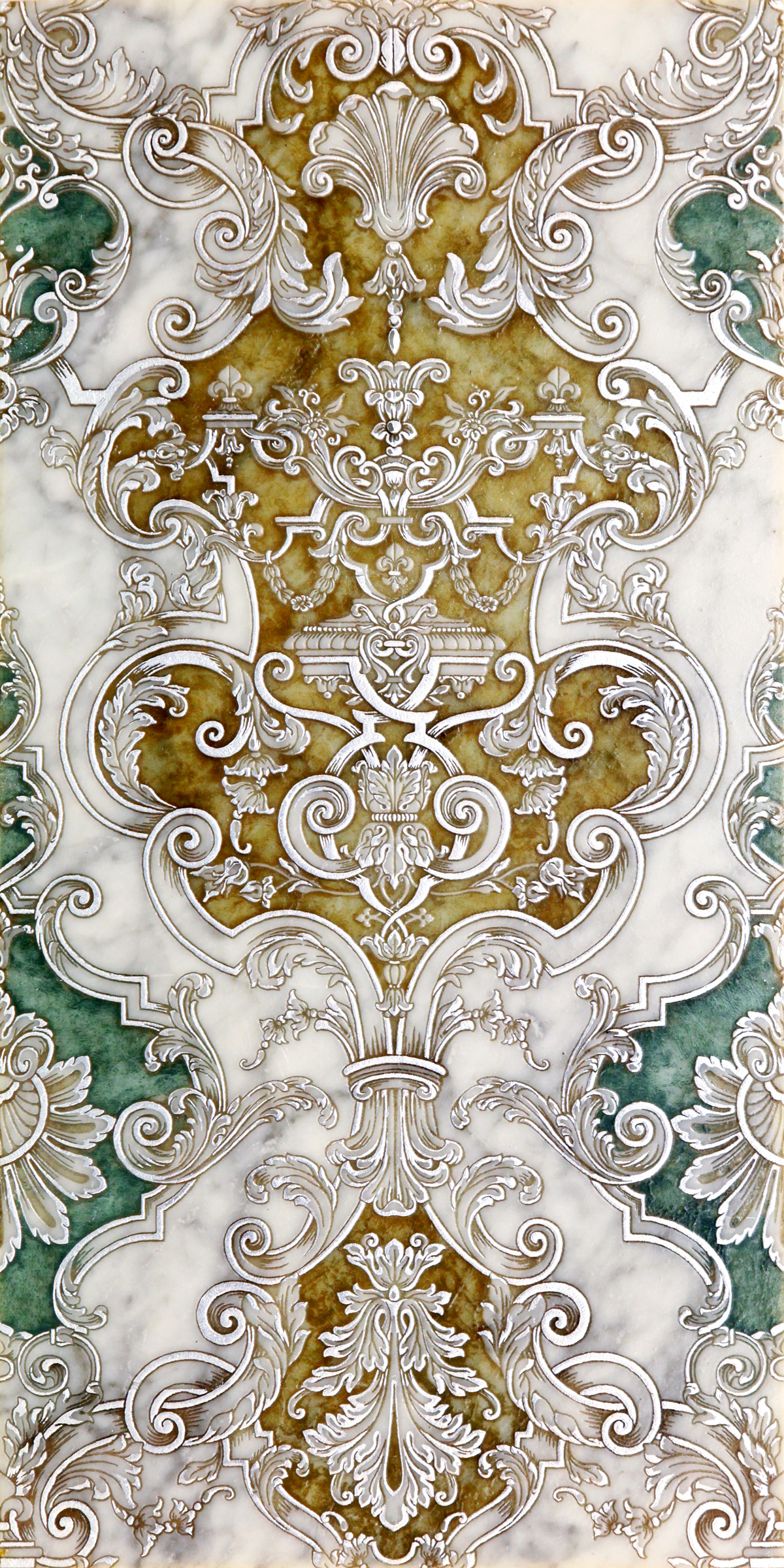 HOPERA TS Cm 30,5x61x1 Bianco Carrara Silver