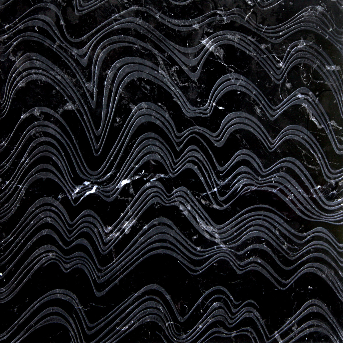 MHAGIA LN Cm 40x40x1 Nero Marquinia