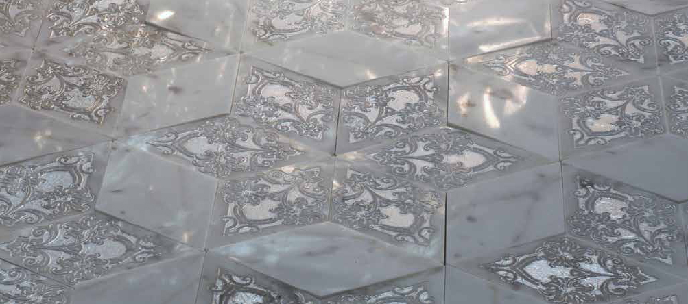 PHORMA T3D Bianco Carrara Silver
