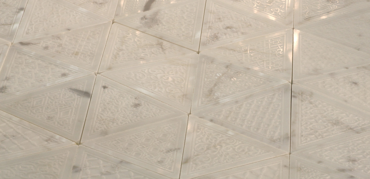 PULSAR LN3D Bianco Carrara