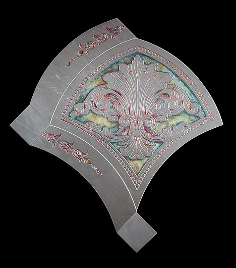 PASSIONE T 325 x 360 x 10 mm Bardiglio Silver