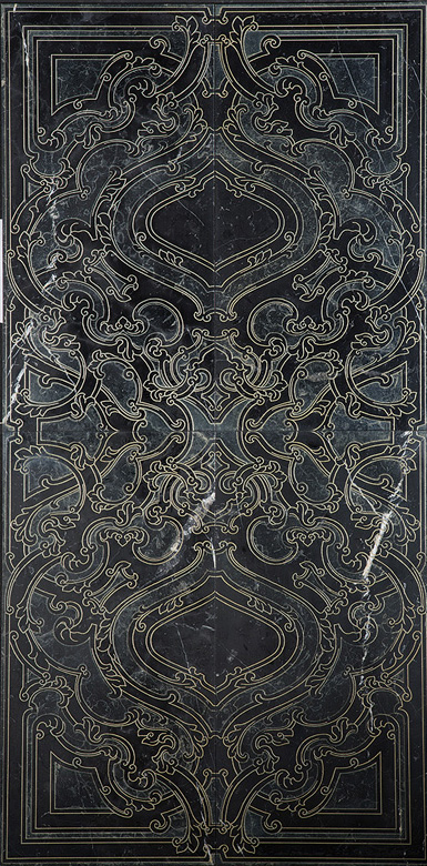 SUBLIME XL OLD 610 X 1220 X 10 mm 4 modules 305 x 610 x 10 mm Nero Marquinia
