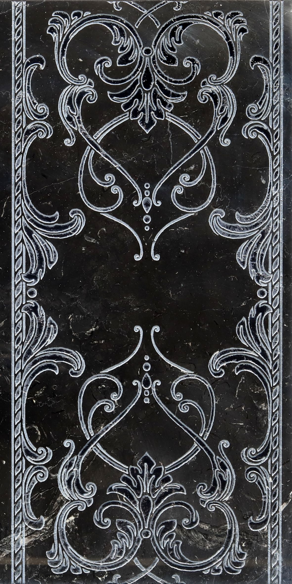 CLIO BORDER NERO MARQUINIA - GREY DIM.CM. 19.8X40X1