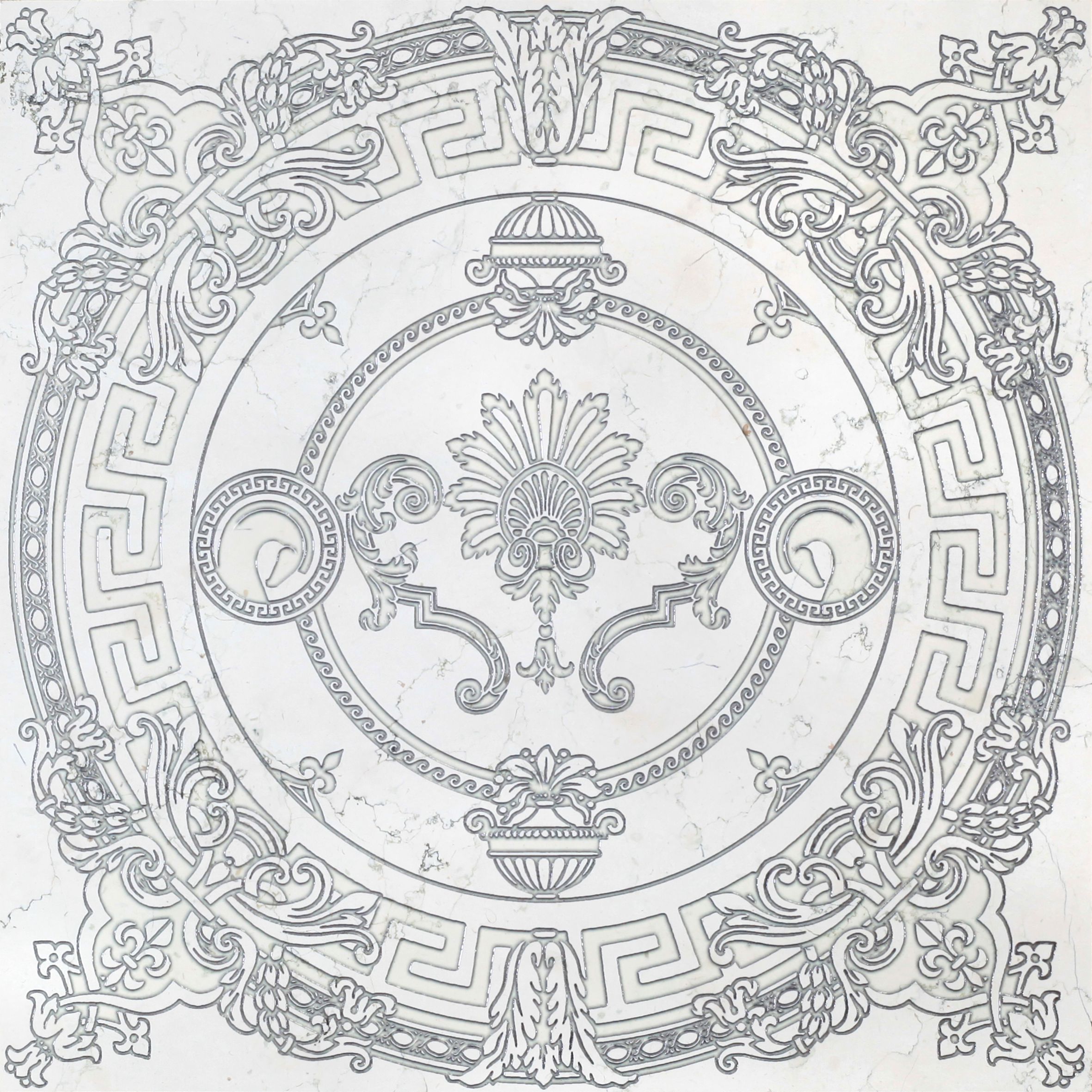 HELLENIC BIANCONE - GREY DIM.CM. 40X40X1