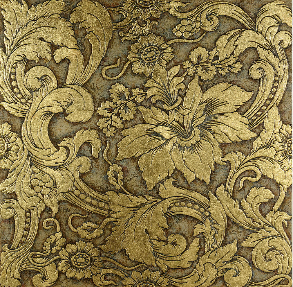 ALGEDI TST CM 40X40X1 BIANCONE GOLD