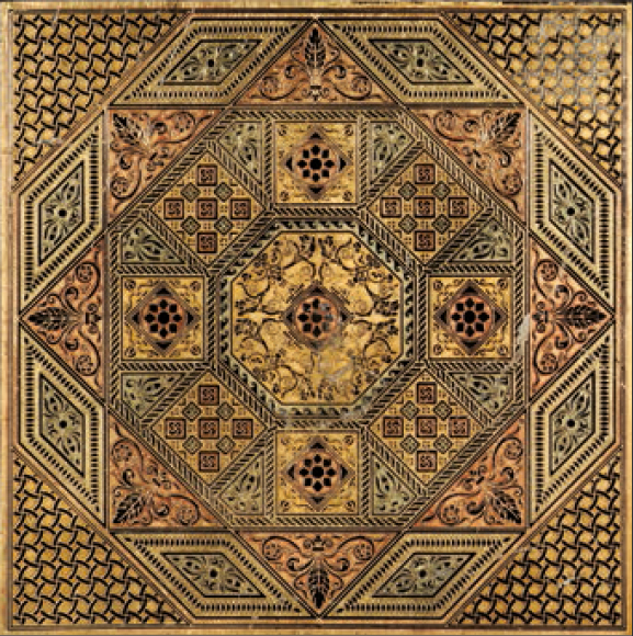 ELECTRA T Cm 40x40x1 Cm 61x61x2 Nero Marquinia Gold