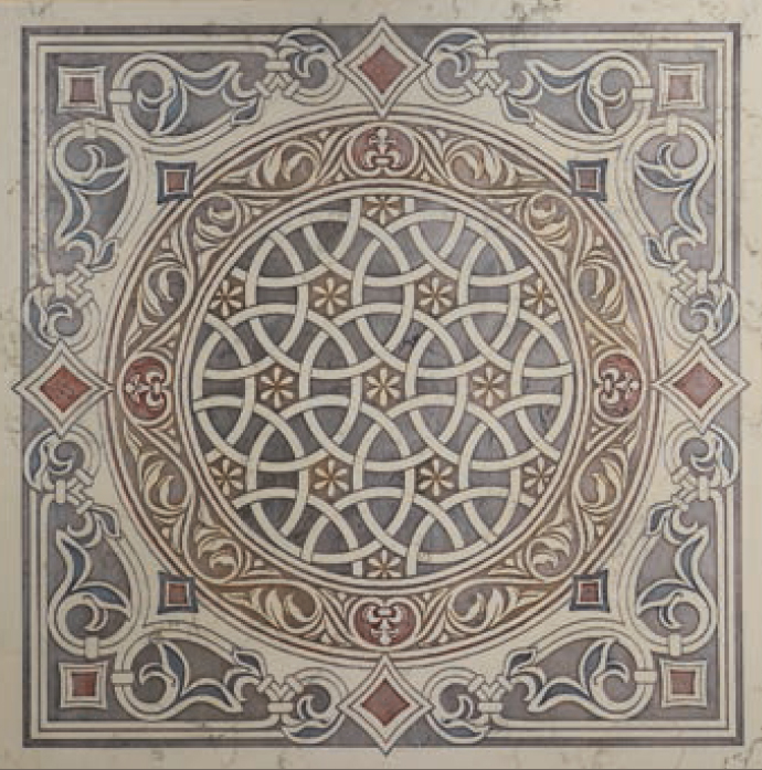 MAIA T Cm 40x40x1 Cm 61x61x2 Biancone Silver