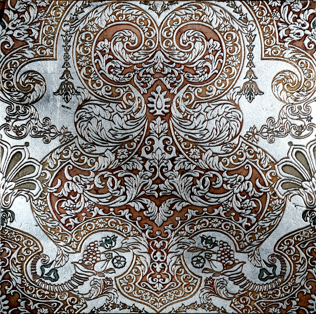 MEROPE TST Cm 40x40x1 Biancone Silver