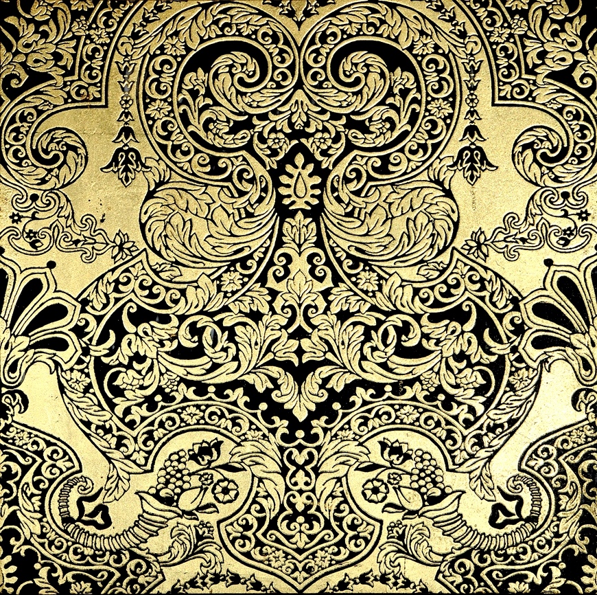 MEROPE TST Cm 40x40x1 Nero Marquinia Gold