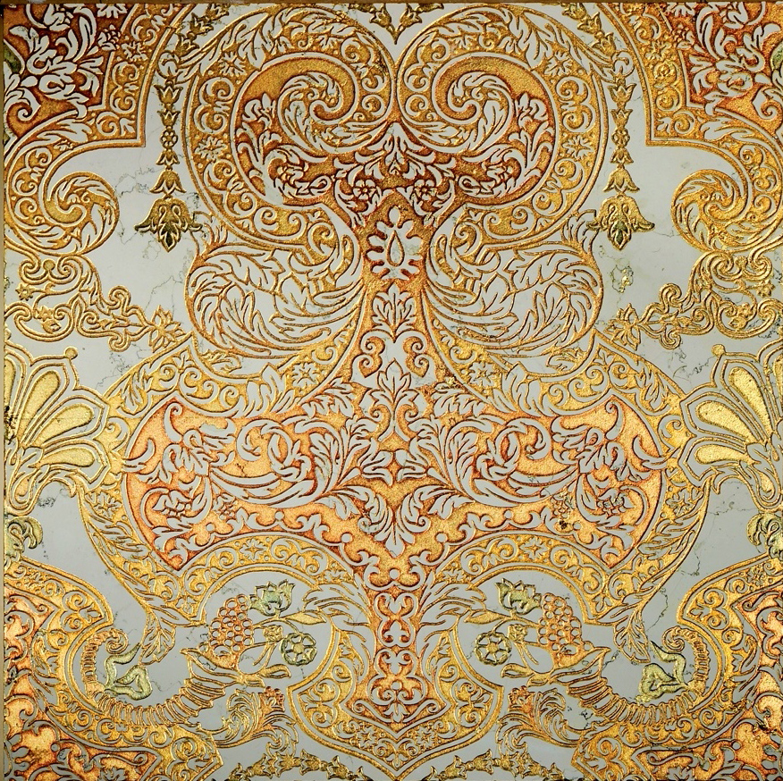 MEROPE T Cm 40x40x1 Biancone Gold