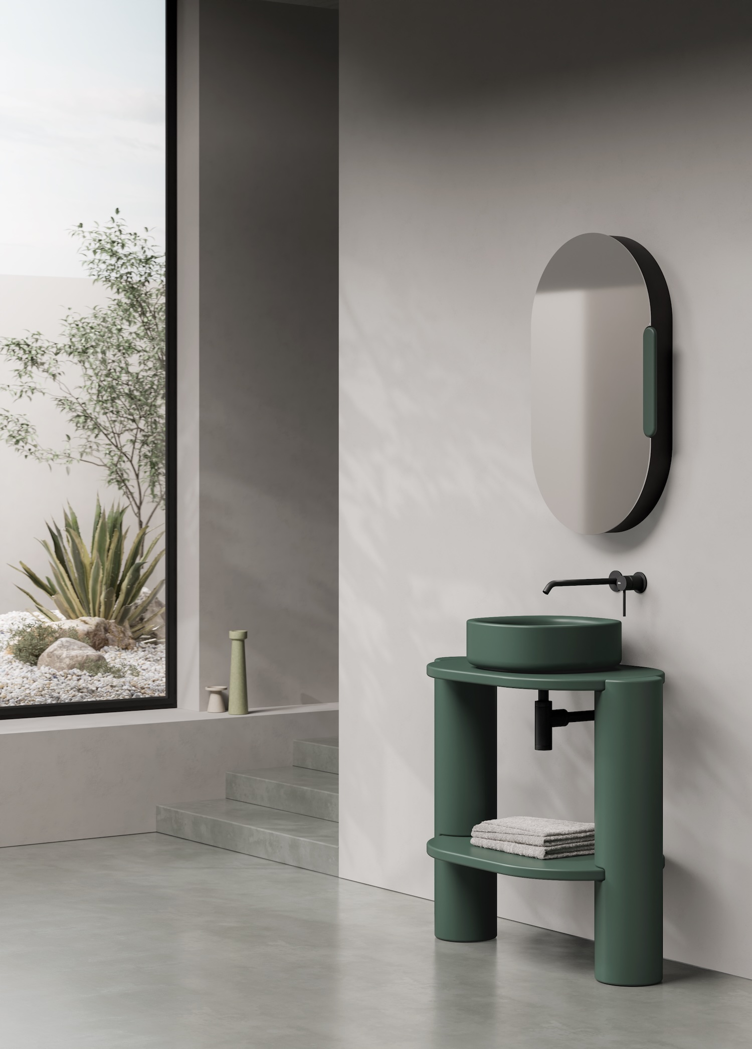 Lavabo Idilla 40x40