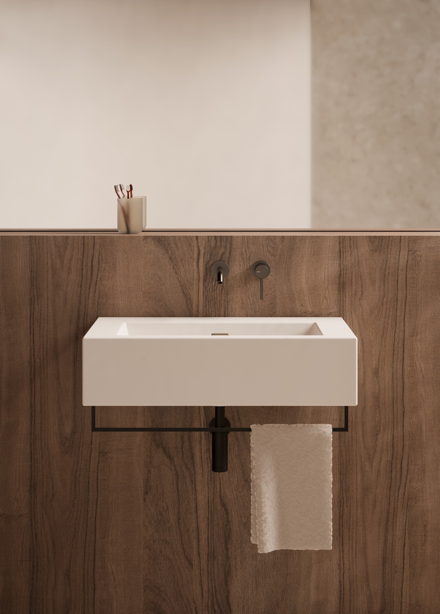 Lavabo Kubo 80x50