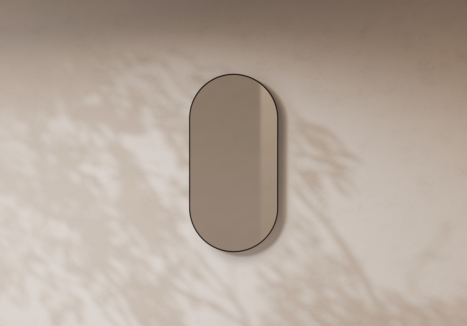 Specchio Ovale 90x45