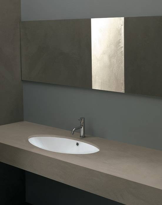 TIPO 57x44 раковина встраиваемая белая