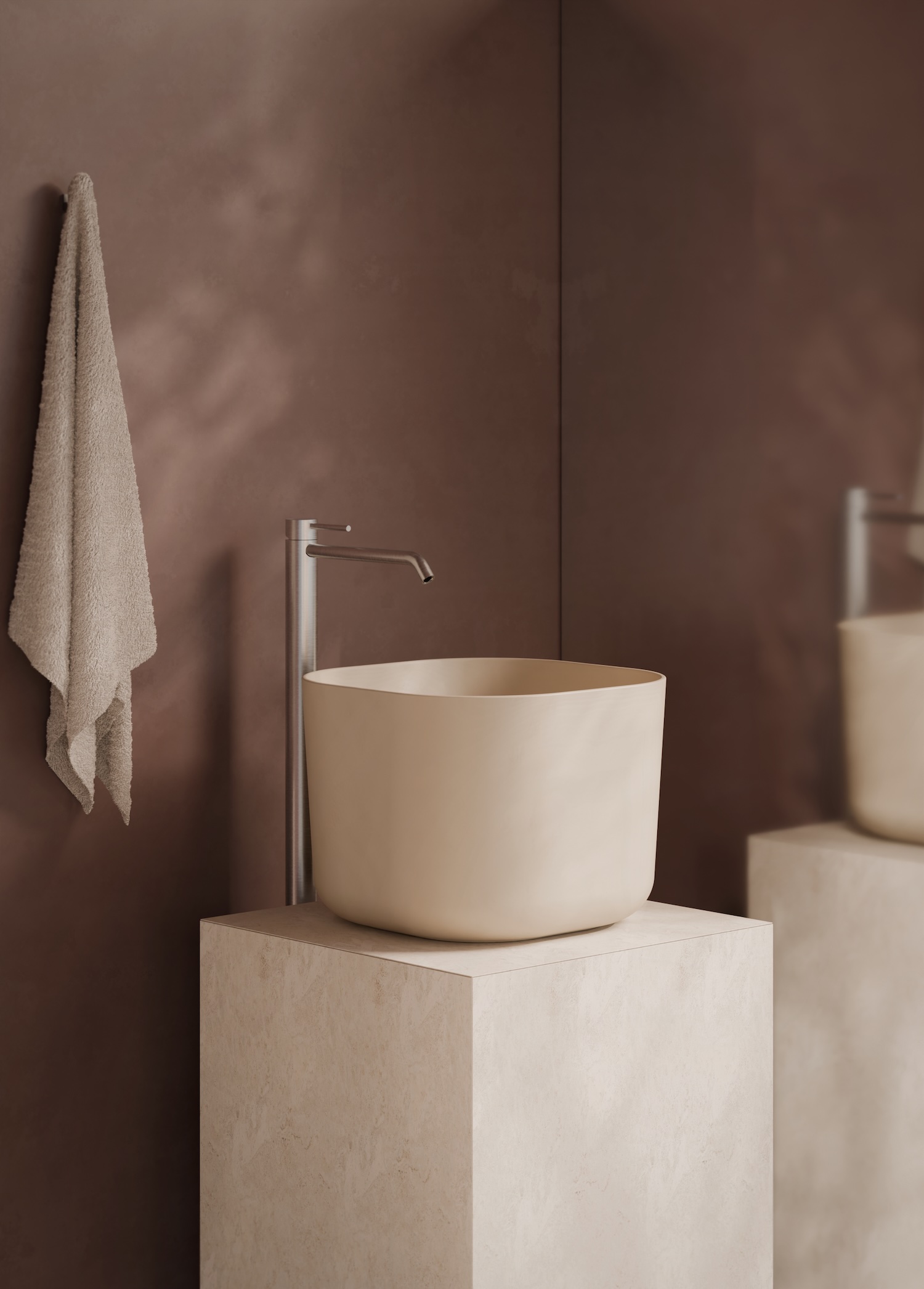 Lavabo Unica Square 40x40 h30