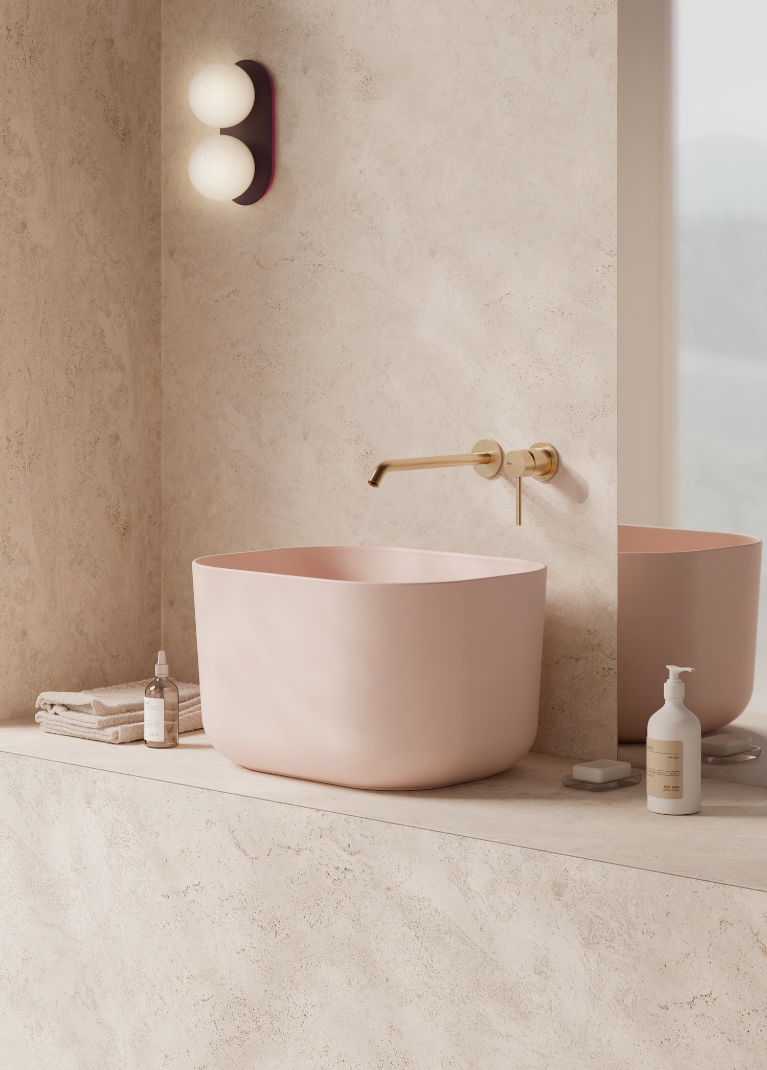 Lavabo Unica Rectangular 50x40 h30