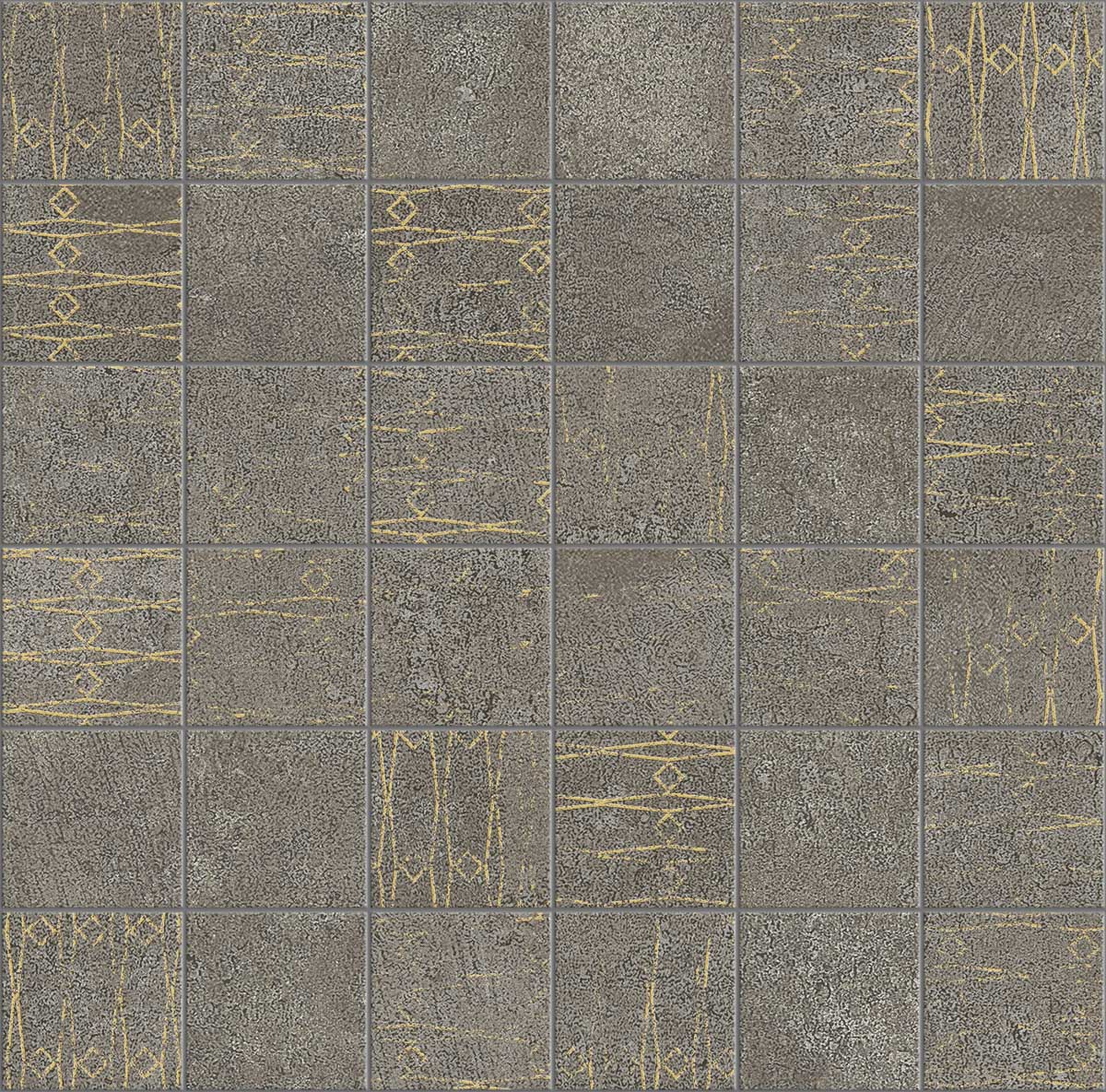 Aria Black Dec Mos 5X5 30X30