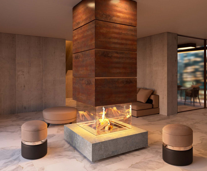 Corten / интерьер