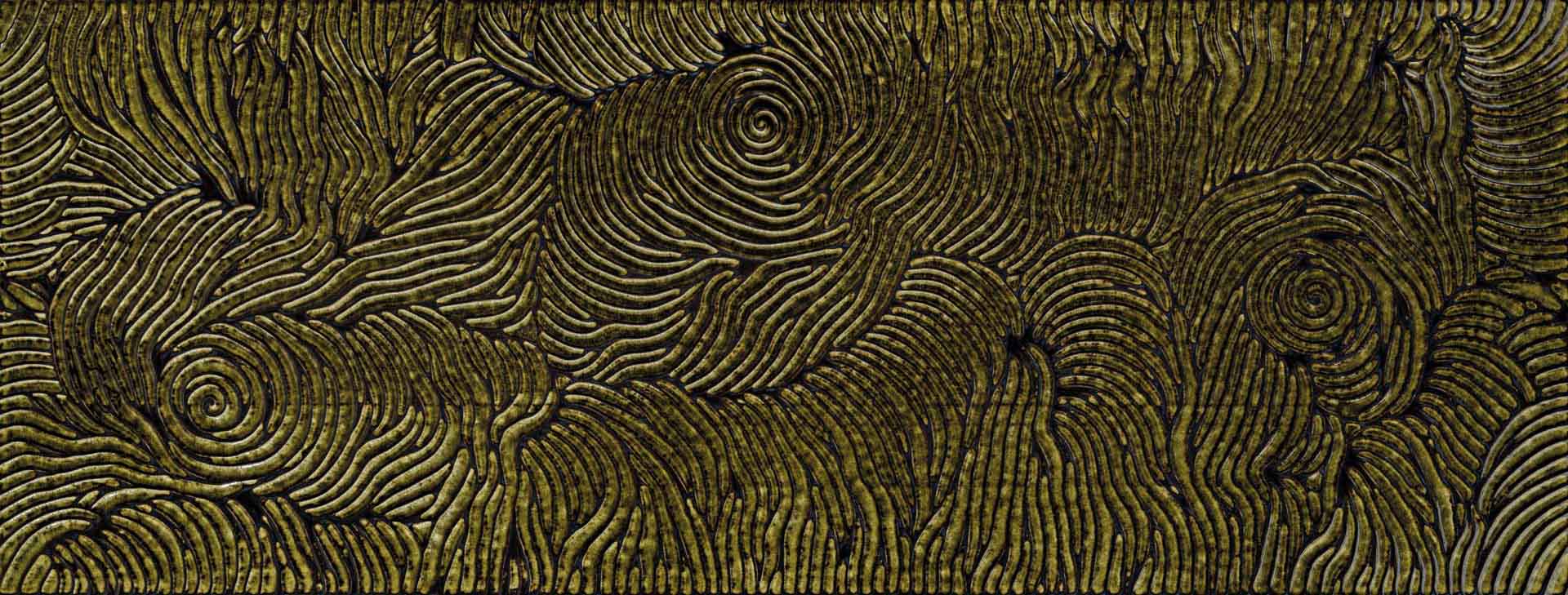 Glam Green Rose 45X120