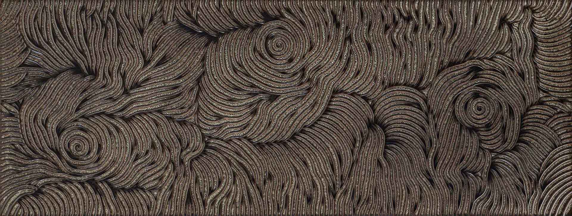Glam Silver Rose 45X120