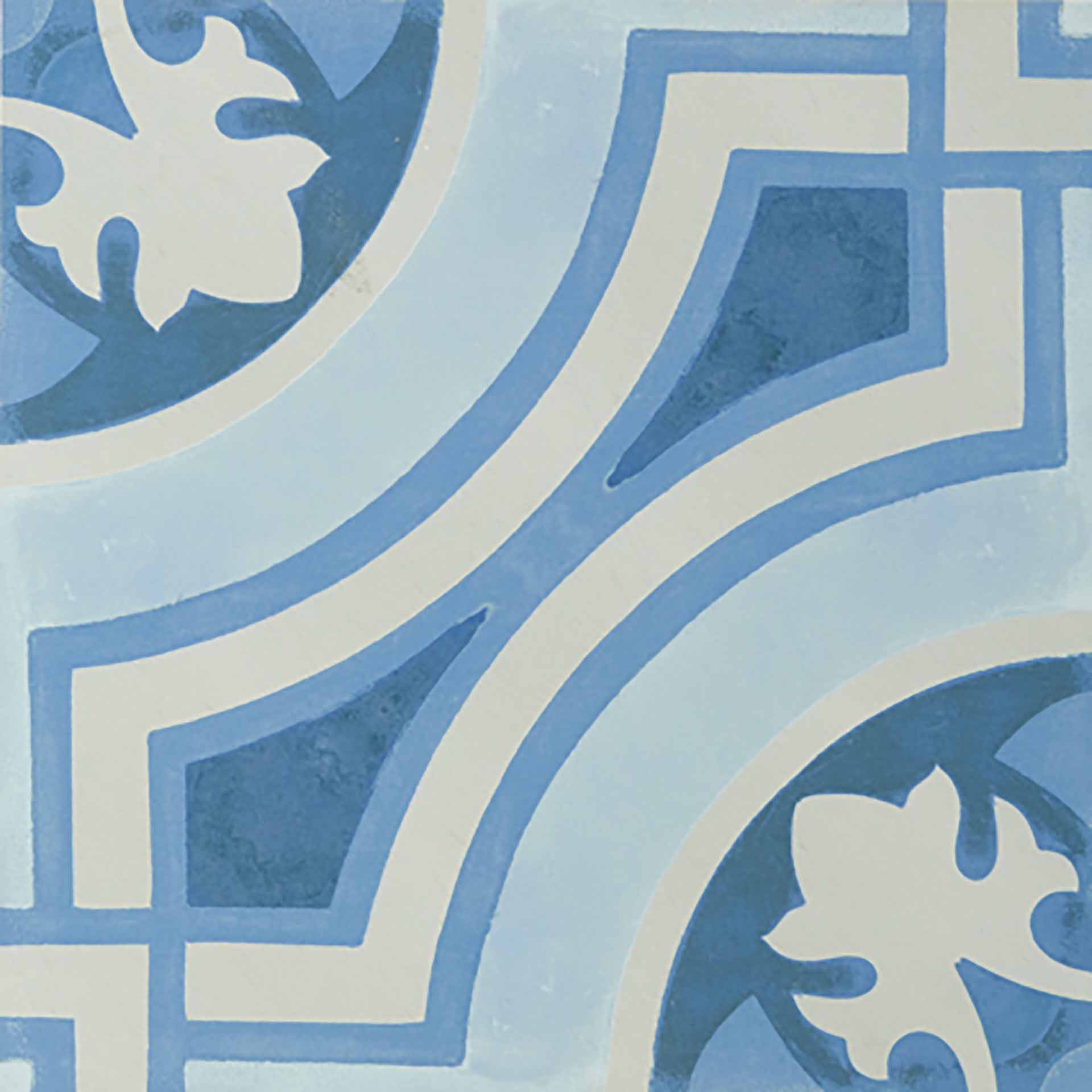Hydraulic Blue Natural 30X30