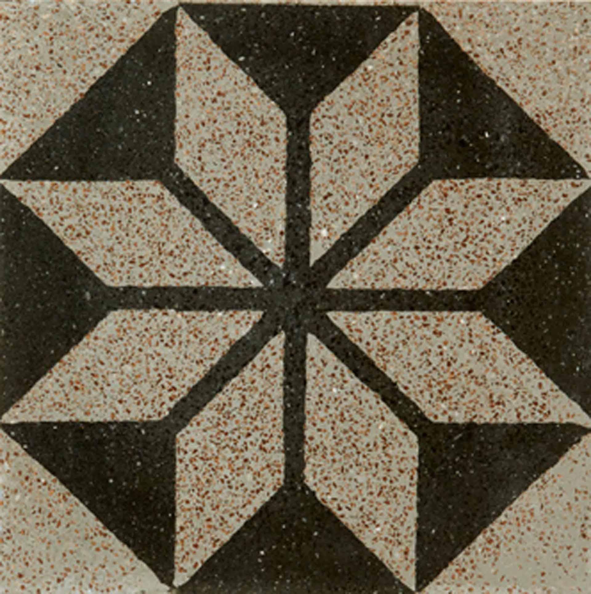 Hydraulic Patchwork Natural 30X30