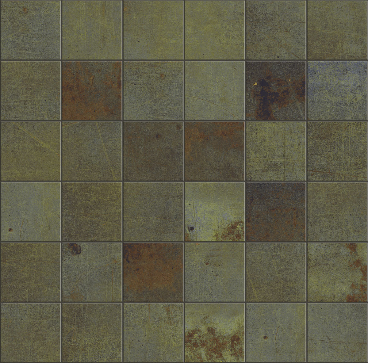 Lamiere Green Nat Mos 5X5 30X30