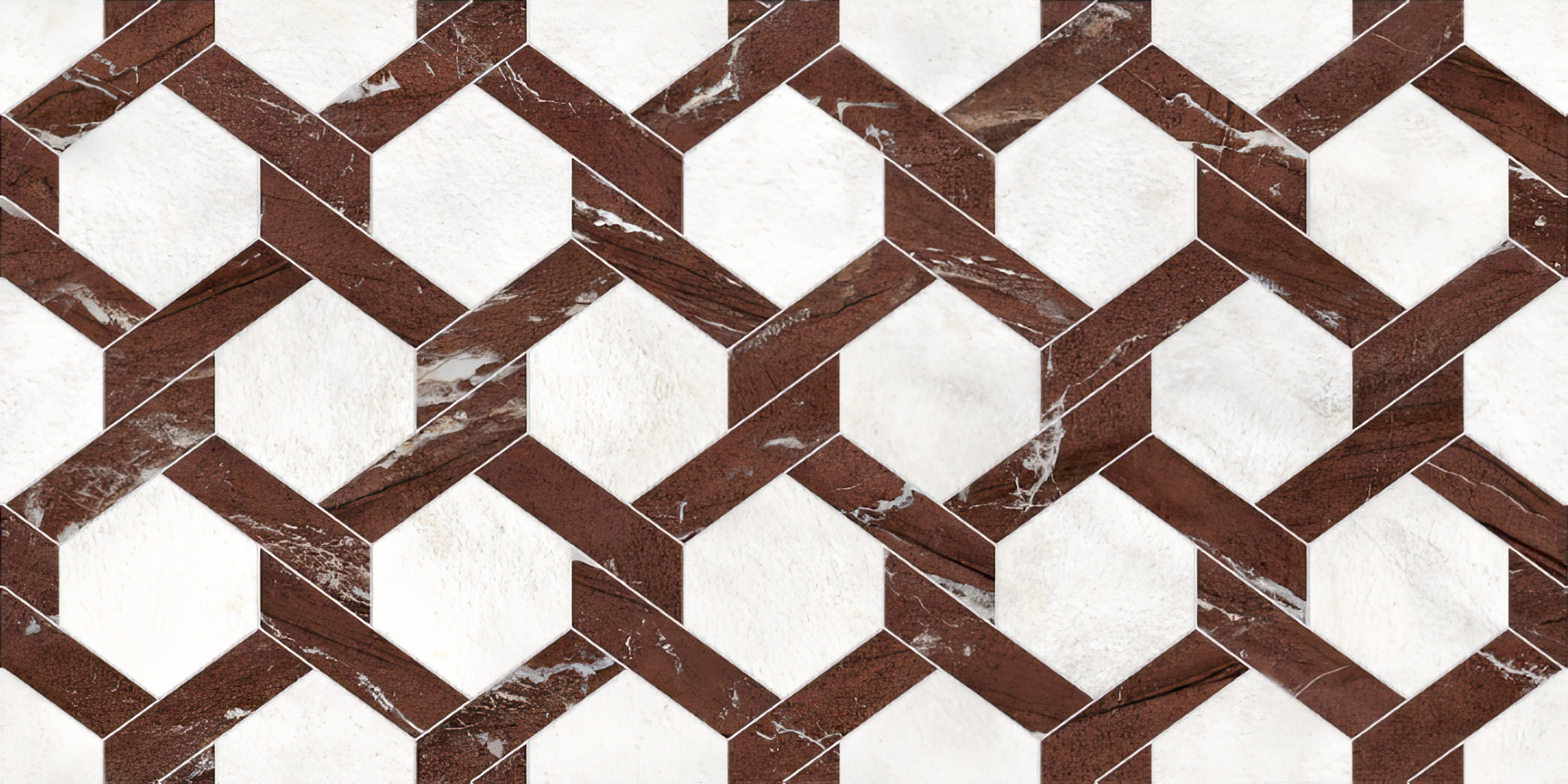 Marble Cardinale Rosso Decor 50X100