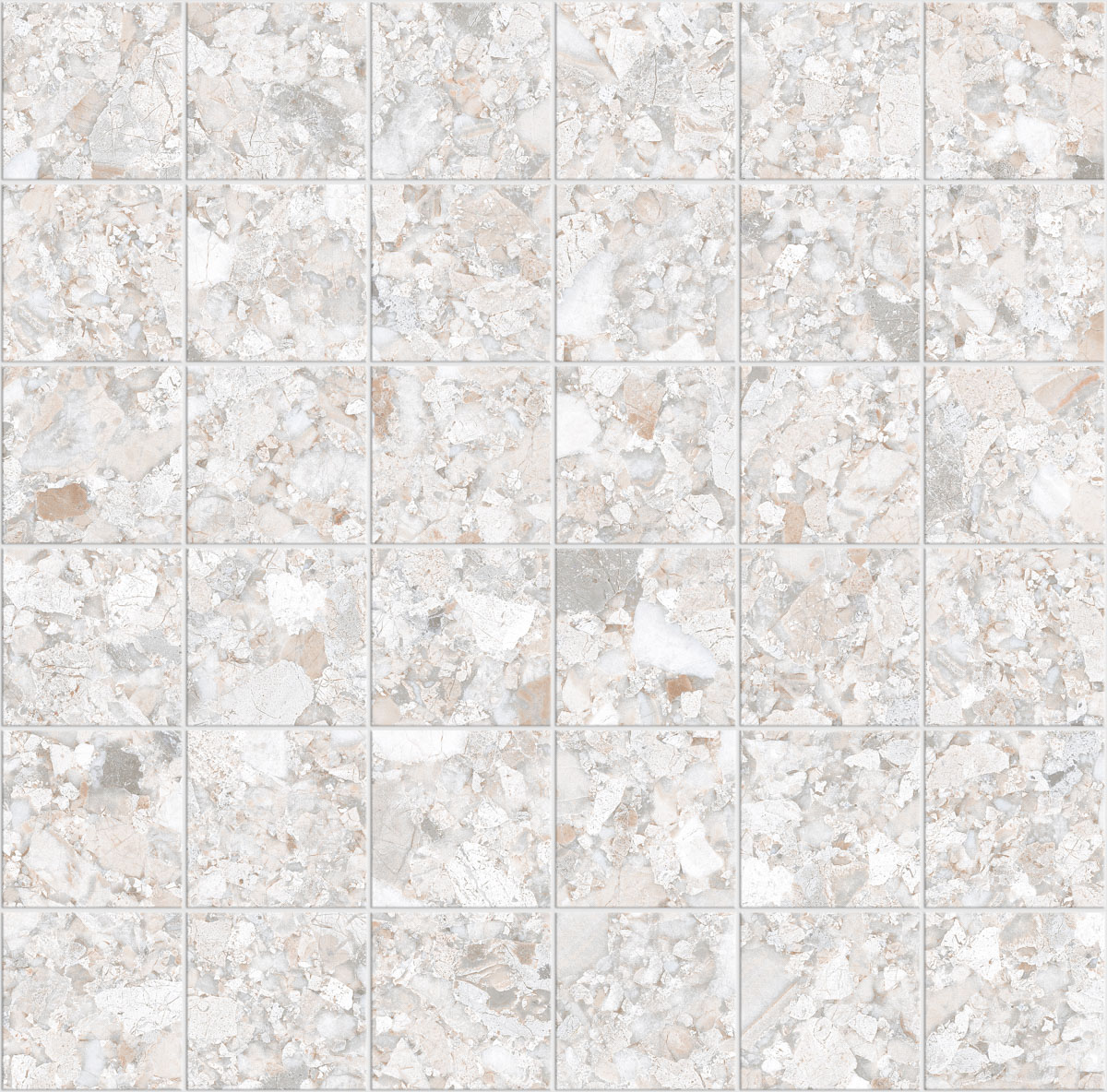 Momentum White Nat Mos 5X5 30X30