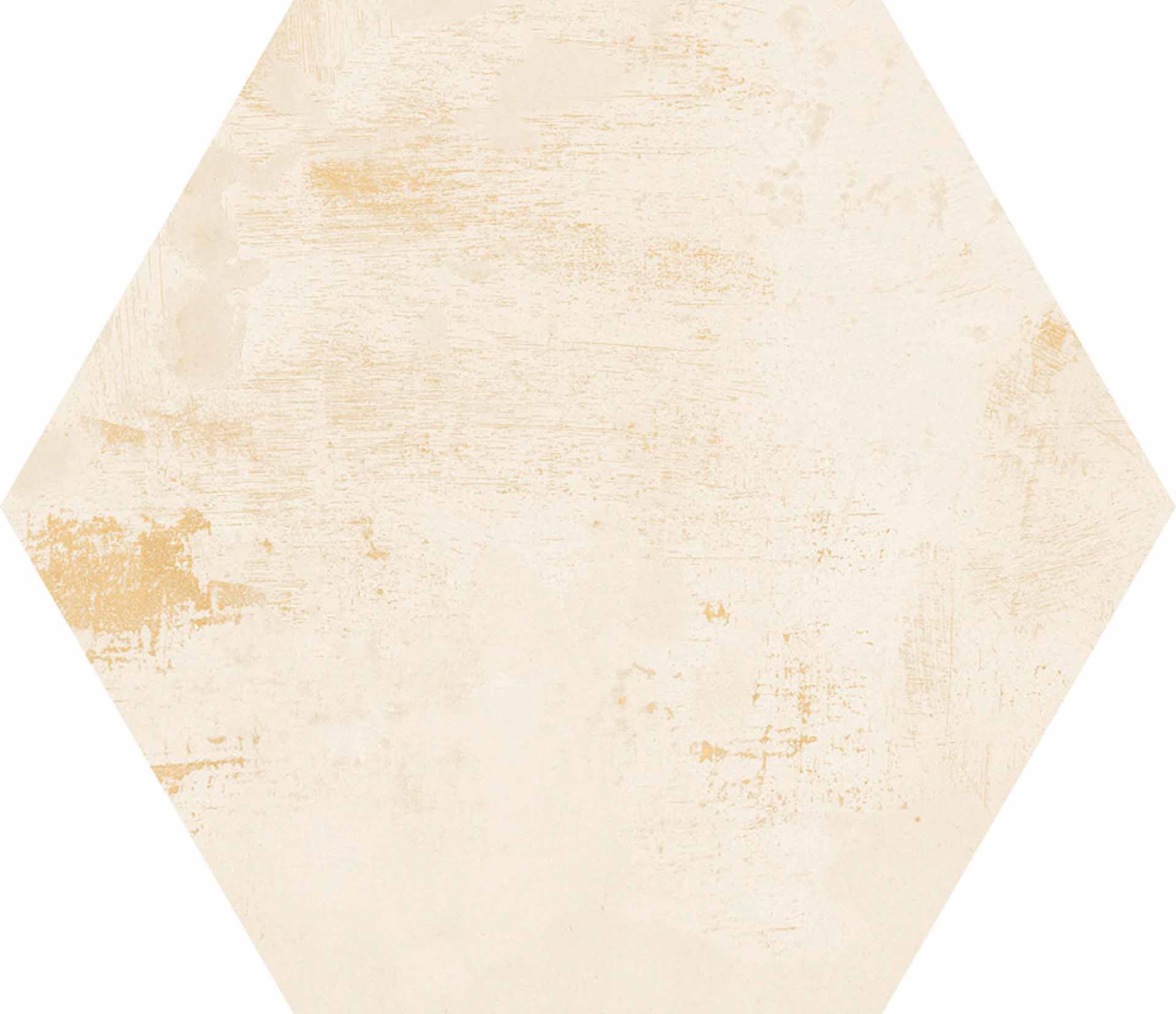 Mood Ivory Natural Hexagon Hex 25X30