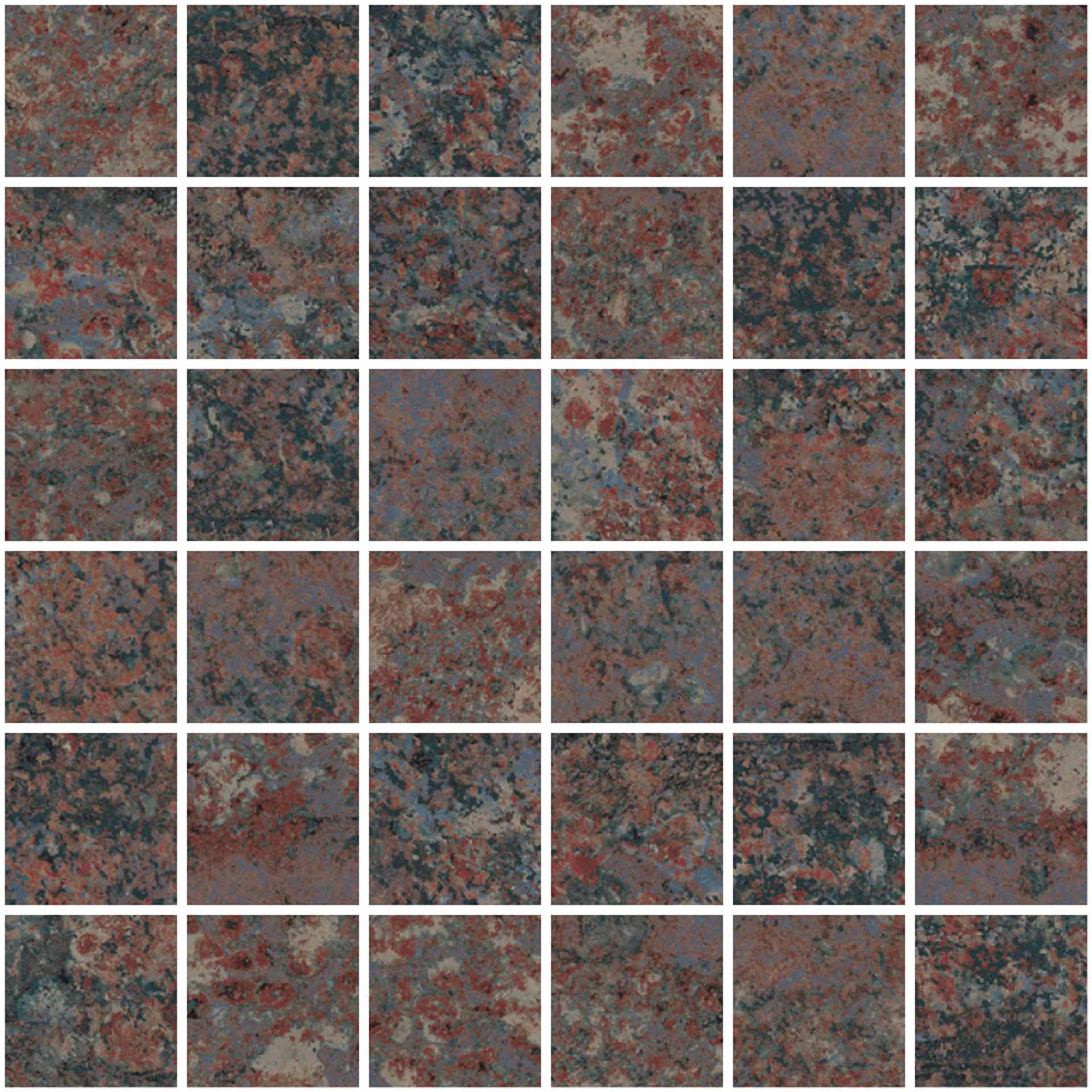 Rust Titanium Nat Mos 5X5 30X30