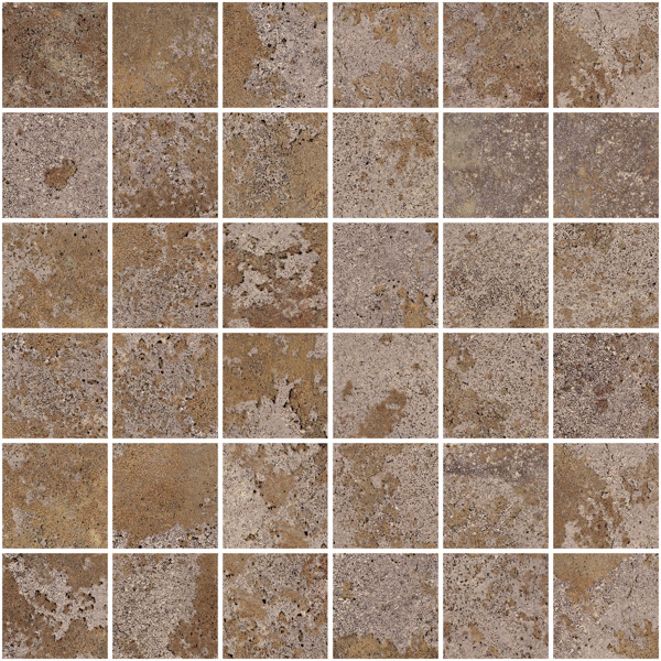 Sullivan Ochre Nat Mos 5X5 30X30