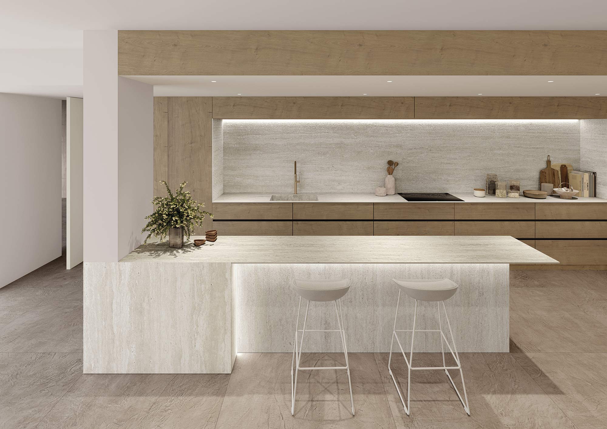 Travertino S-6 / интерьер