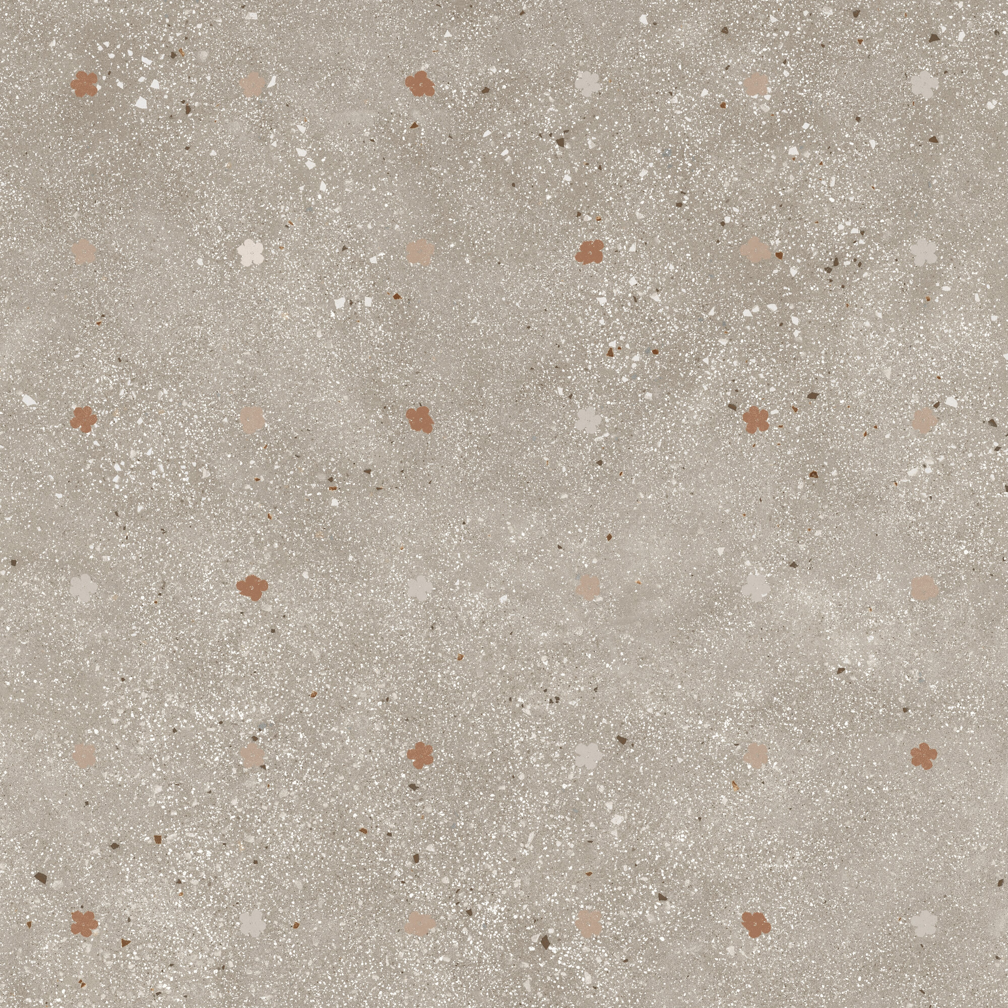 FIORI TORTORA RECT 90X90
