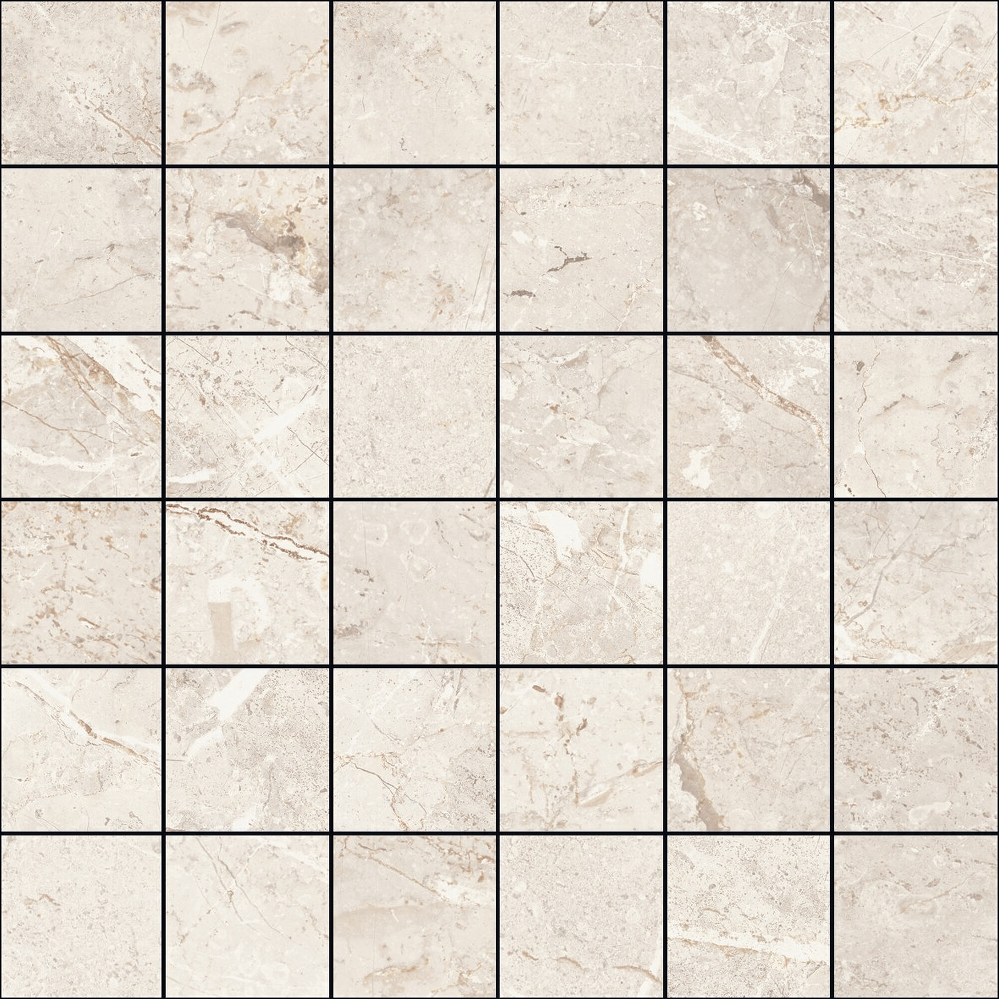 MOSAICO AUGUSTUS CREAM NATURAL 30X30 (5X5)