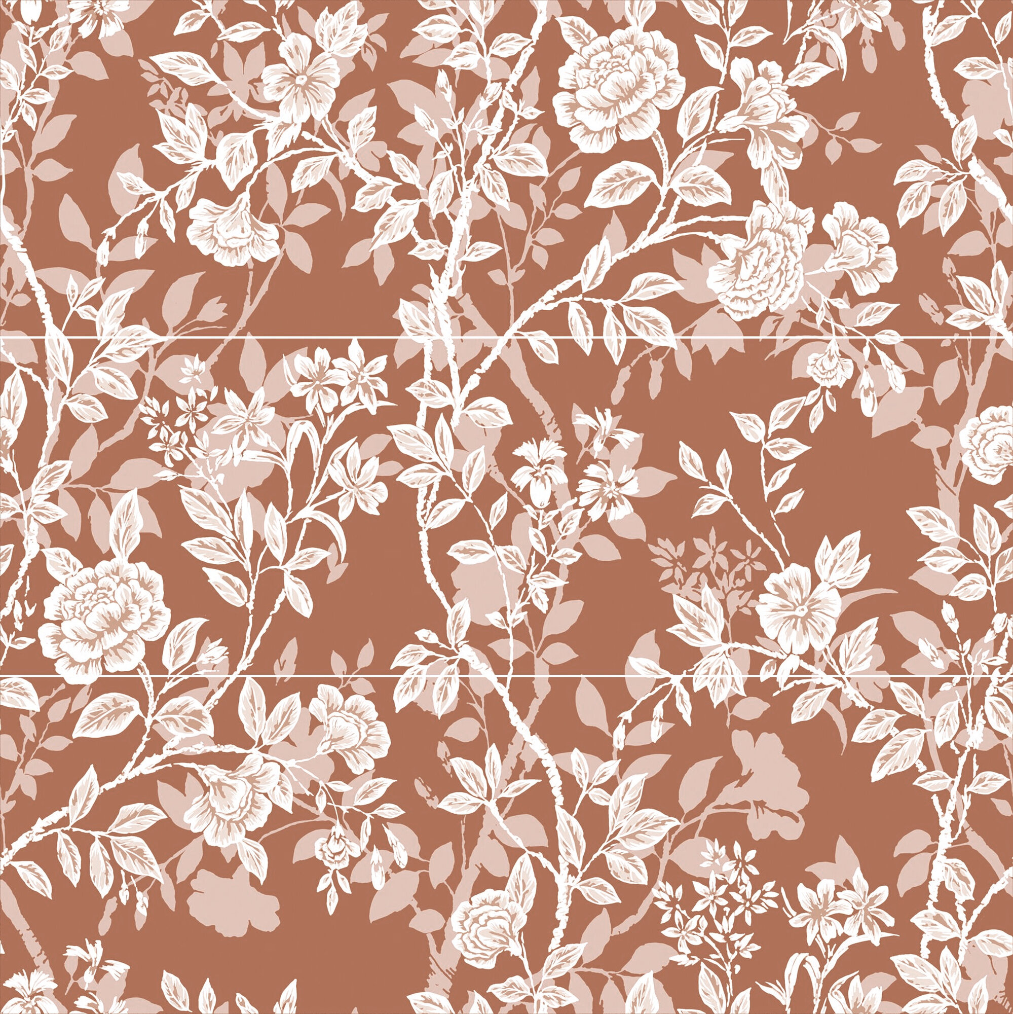 DECOR SET(3) VIVIANE ROUGE 30X90