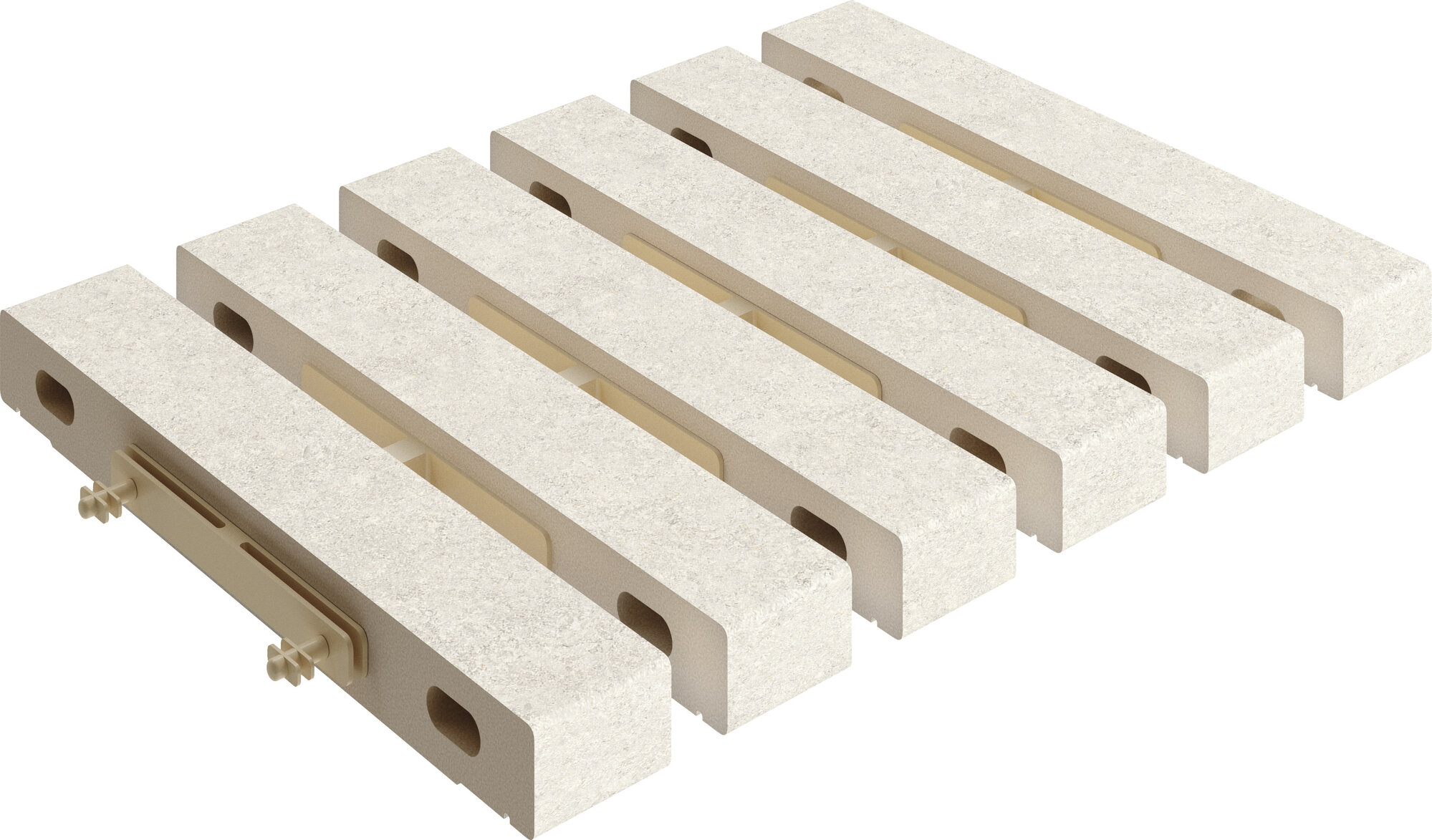 REJILLA MODULAR IWA WHITE 24,5X30