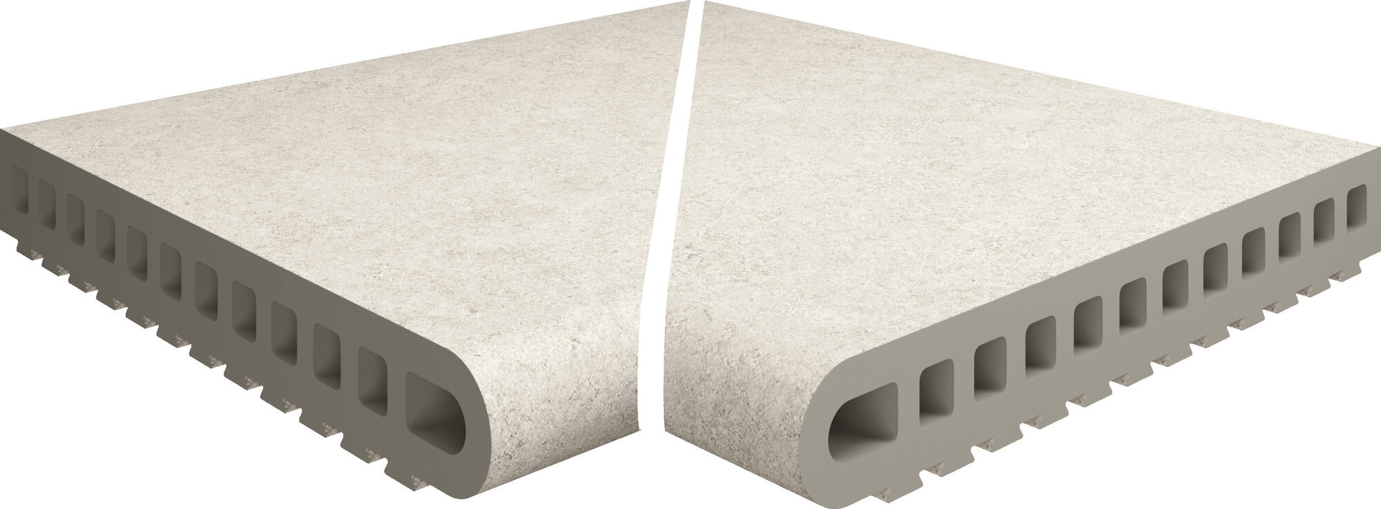 PAR ANGULO PISCINA INT. IWA WHITE 33X33
