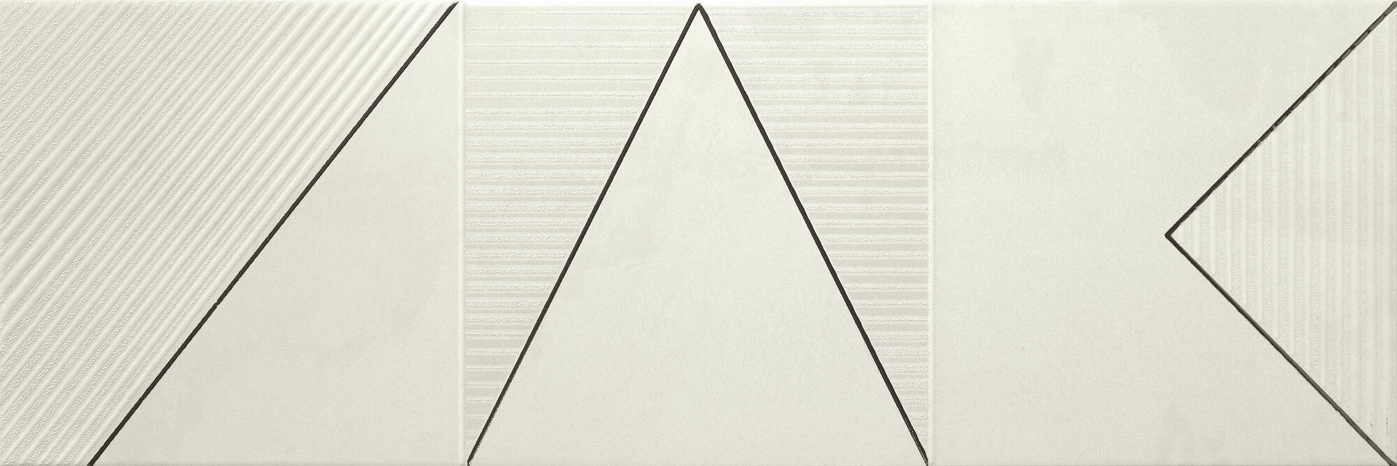 DECOR FORMS III WHITE 20X60