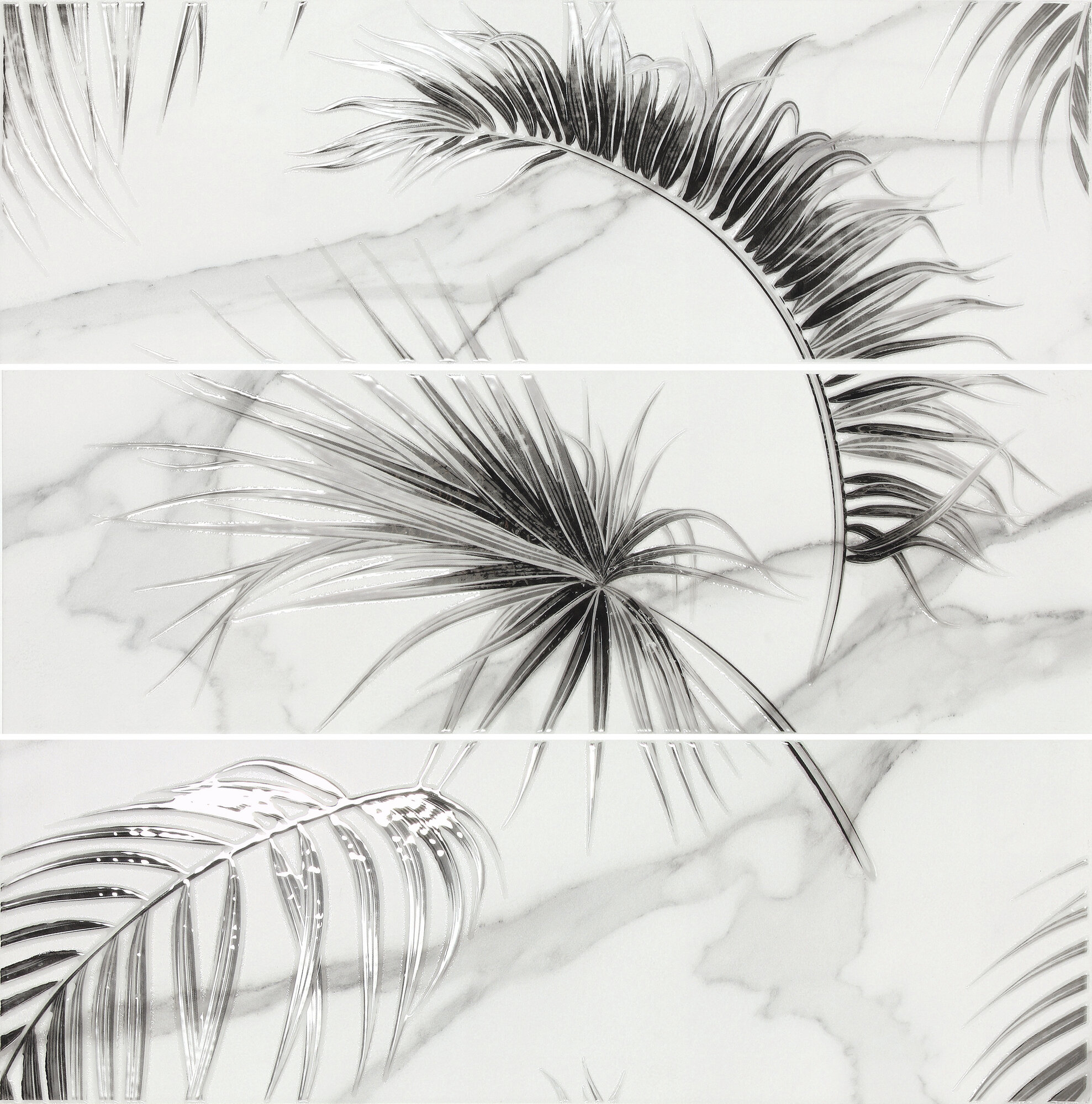 DECOR SET(3) ARECA MATT 25X75