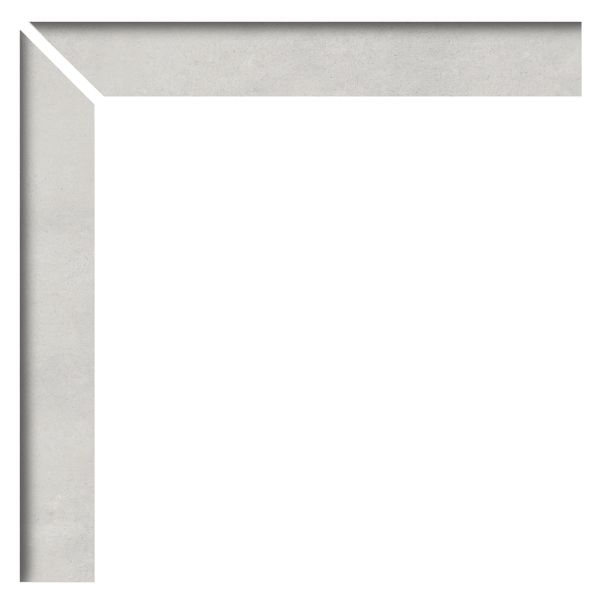 PAR ZANQUIN RECTO WORK B BIANCO 8X60