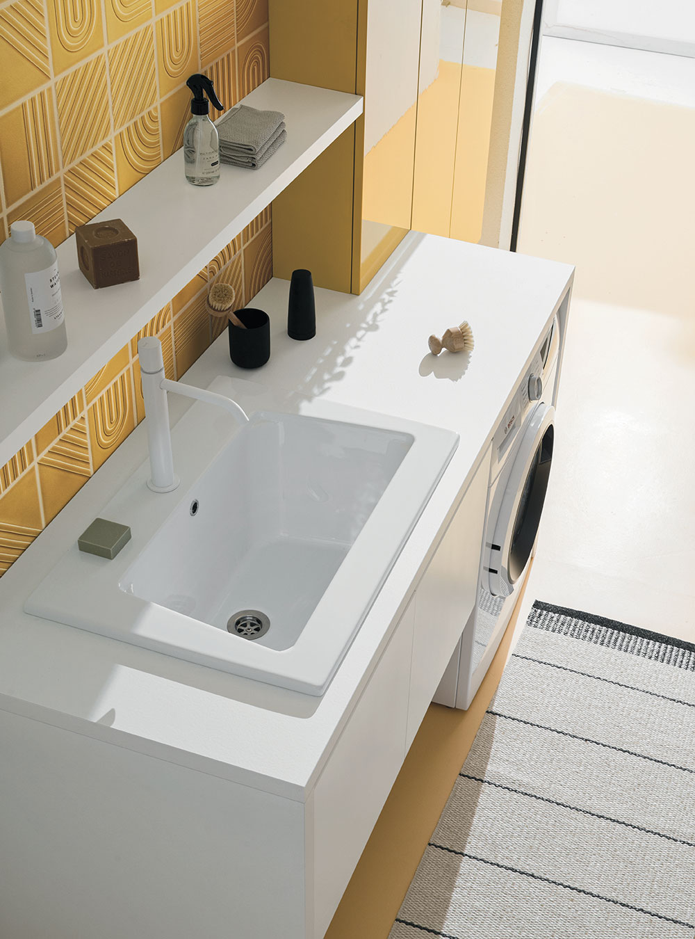 Laundry washbasins