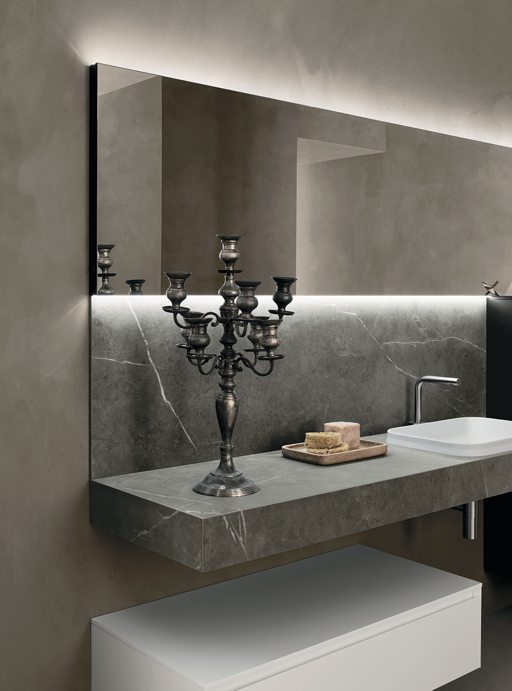 Semi-recessed washbasins / official gallery